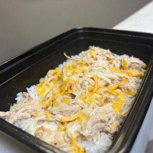 Chicken Cheese and Rice